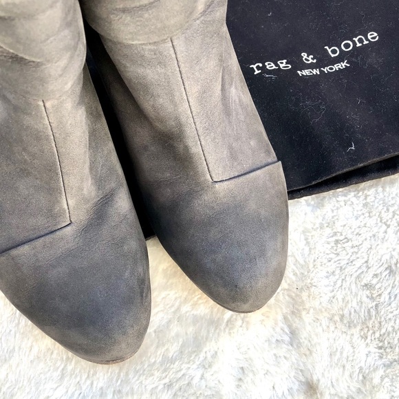 *Rag & Bone | Newbury SuedeHeeled Booties 6.5 - Picture 2 of 16